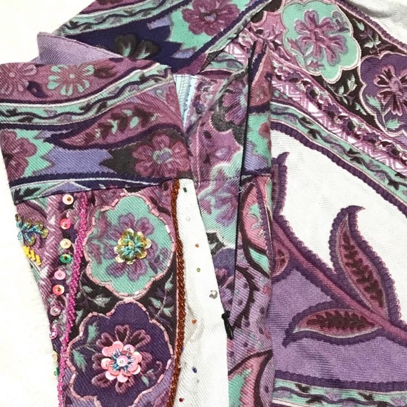 Boho Chic Sequin Skirt - Picture 5 of 5